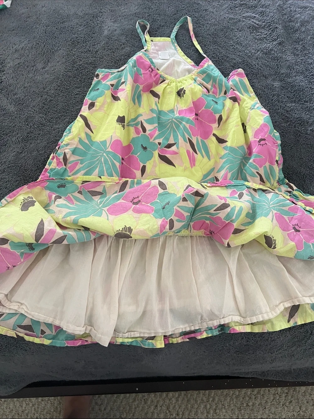 GAP Floral Sundress in Yellow, Pink, Teal